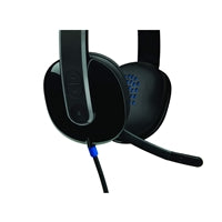 Logitech H540 USB Headset with Noise-Cancelling Mic and On Ear Controls Logitech H540 USB Headset with Noise-Cancelling Mic and On Ear Controls